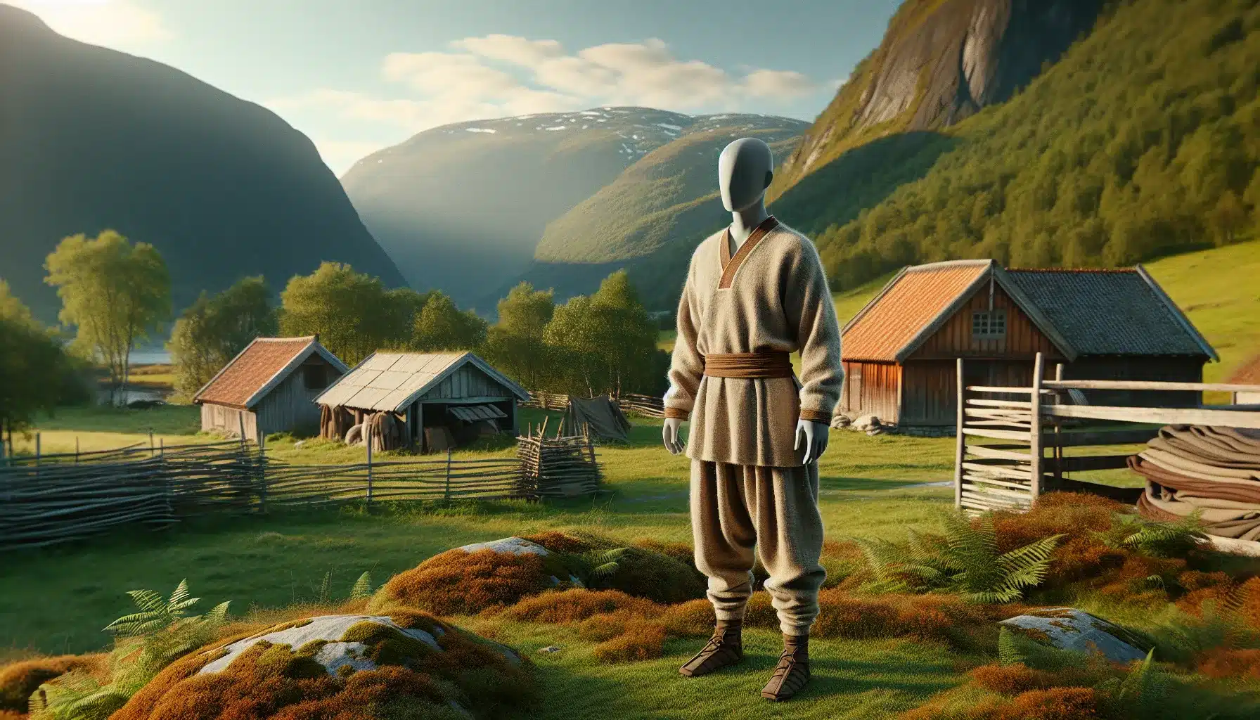 Draktens utvikling: fra tunge ullgensere til h&oslash;yteknologiske materialer i norsk idrett &ndash; illustrasjon 1