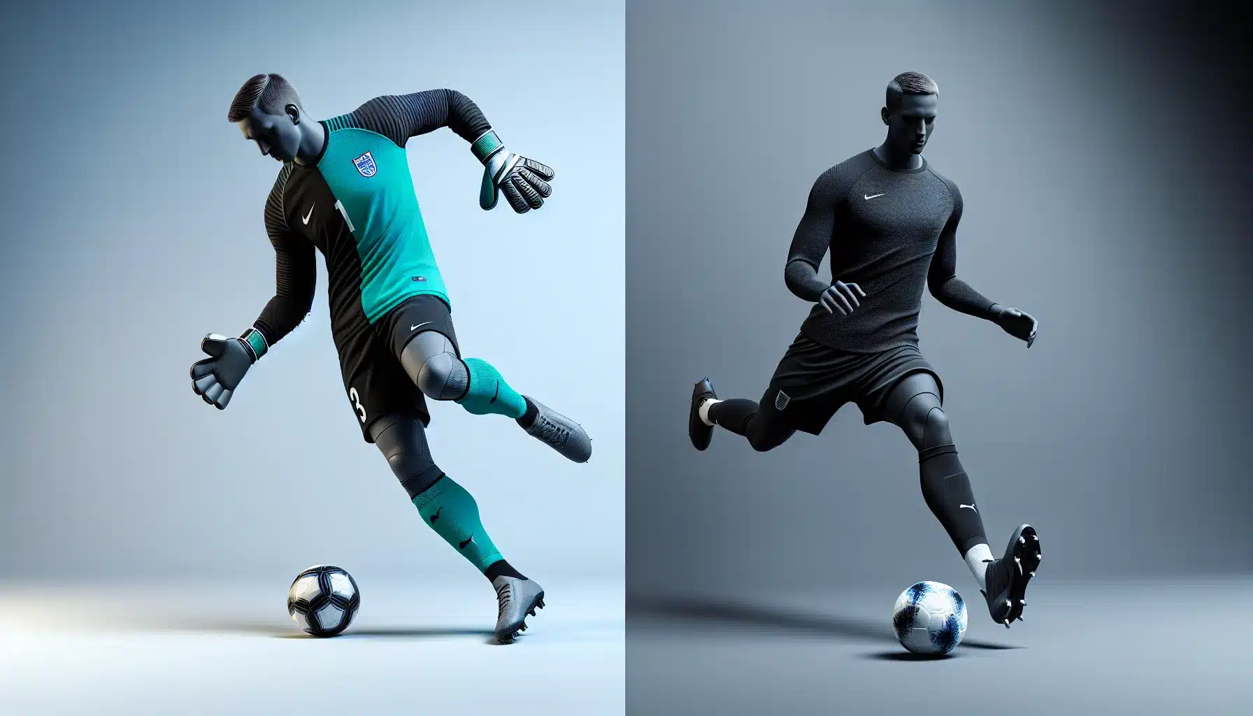 Keeperdrakter vs. Utespillerdrakter &ndash; viktige forskjeller i design, funksjon og pris &ndash; illustrasjon 1